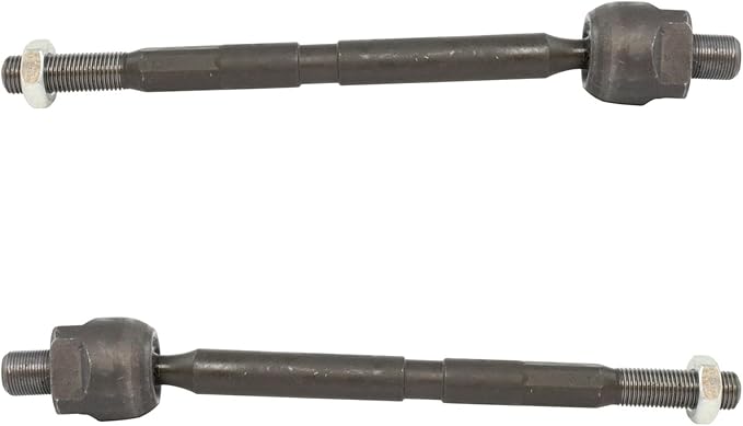 TRQ Front Inner Tie Rod Set 2 Piece Compatible with 2009-2013 Honda Fit