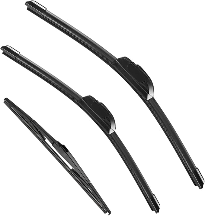 3 Pack Windshield Wiper Blades Compatible With 2010-2015 Lexus RX350 RX450h RX 350 450h Original Factory Quality Front Rear Wipers Blade Set for My Car - 26" 22" 16"