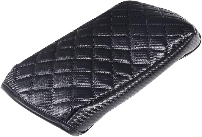 TINKI Center Console Armrest Cover Kit, Console Armrest Cushion Automotive Customized Console Armrest Cushion, Fit for Mercedes Benz G Class 2013-2018 Accessory Organizer Protector (Plaid - Carbon)