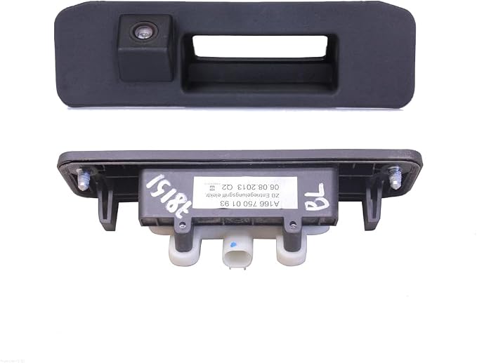 HD Auto Trunk Handle Rear View Reversing Camera Compatible with Mercedes-Benz C117 W205 R172 W172 W222 C180 C200 C220 C400 W204 E350 E320 E400 E300 E450 S213 C207/C63 E43 E53/S63 S450 S560/V W Golf 6