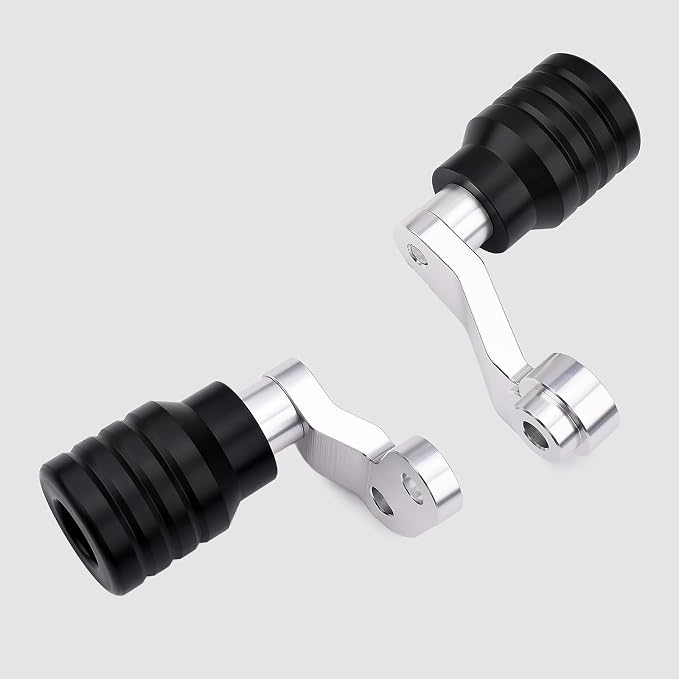 Motorcycle Frame Sliders Guard Crash Engine Fairing Falling Protector compatible with Ninja ZX-6R ZX6R ZX636 2024 (Silver)