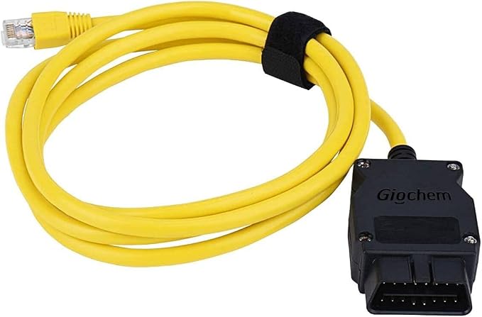 Lightning to OBD2 2 in 1 Phone to OBD2,ENET Rj45 Cable ethernet Connector Tools to OBD Interface Cable Coding F-Series 10/100Mbps High Speed,Plug and Play[Silver]