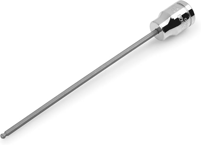 TEKTON 3/8 Inch Drive x 3 mm Long Ball End Hex Bit Socket | SHB13800
