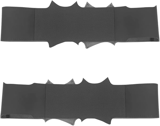 Genuine Leather Carbon Fiber Steering Wheel Cover for Dodge RAM 1500 2012-2018/1500 Classic 2019-2022/2500 3500 5500 Accessories Car OEM Custom Fit Hand Stitched Interior Parts