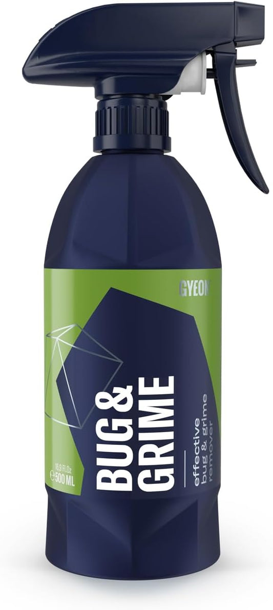 Gyeon Bug & Grime Remover Safe Ceramic Coating Cleaner Tar Tree Sap Road Film Oily Residue Paint Glass Trim Safe Pre Wash Detail Spray Ceramic‑Friendly Finish