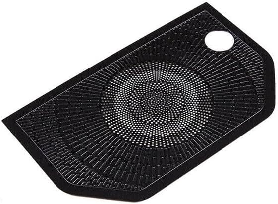 Stainless Steel Black Car Dashboard Speaker Mesh Net Panel Decorative Cover Fit forToyot-a Tundra 2022 2023 Auto Dashboard Speaker Grille Speaker Net Cover
