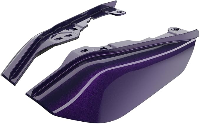 Advanblack 2025 RG Mid Frame Air Deflectors Compatible for Harley Touring Street Glide, Road King, Electra Glide, 2009-2025 (Mystic Shift)