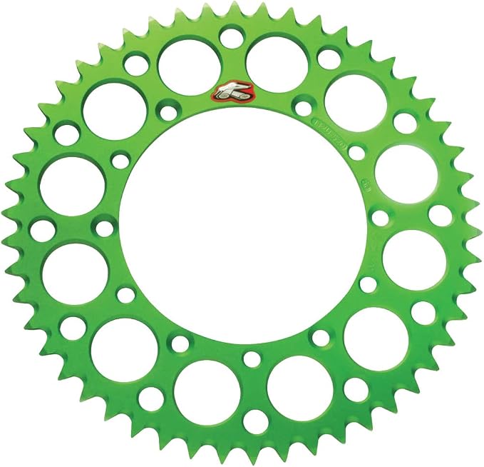 Renthal Rear Sprocket 46 Tooth Green