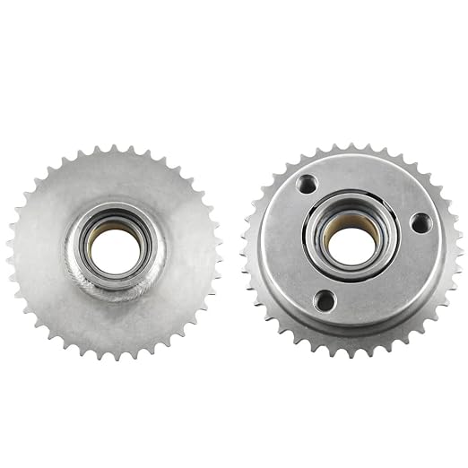 Road Passion Starter Clutch Flywheel Flange & One Way Bearing Compatible with Honda CMX250C Rebel 1985-1987 1996-2009 2012-2014/ CMX250X Rebel 2015-2016; 28120-201-040 28110-KB4-671