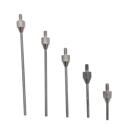 Carbide Needle Point 1.5mm Diameter Contact Points for Dial Indicator Depth Gauge Tool (A Set) (A Set)