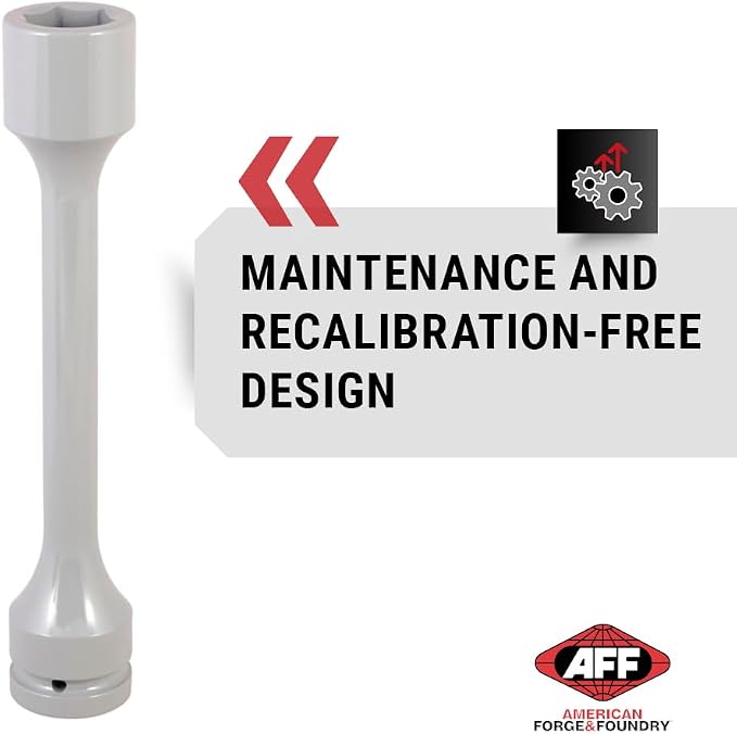 AFF Torque Limiting Extension Socket 1" Drive -33 mm 1 5/6" 550 ft/lbs - Gray - 40405