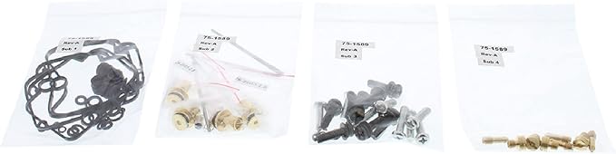 All Balls Racing 26-1712 Carburetor Rebuild Kit Compatible with/Replacement For Suzuki GSX-R 750 1993-1995