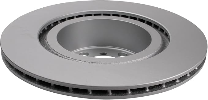 TRQ Rear Brake Rotor Set G Coated Vented Compatible with 2011-2017 BMW X3 2015-2018 X4