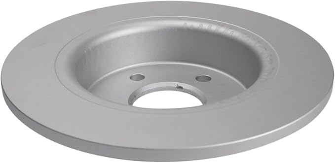 TRQ Rear Brake Rotor Set G Coated Solid Compatible with 2013-2018 Ford C-Max 2013-2016 Escape 2014-2018 Transit Connect