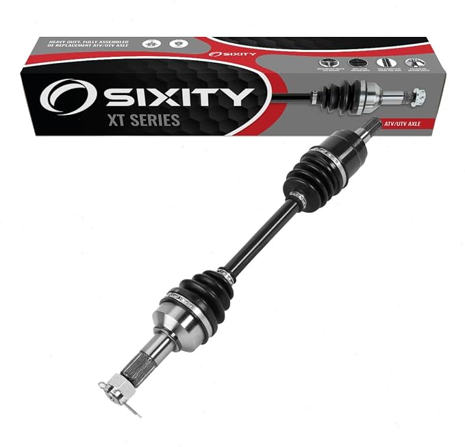 Sixity XT Front Right CV Axle for Honda TRX500FA5 FourTrax Foreman | Rubicon Auto DCT TRX500FA6 EPS TRX500FA6D D TRX500FA7 DL TRX500FE 4x4 ESP TRX500FE1 ES TRX500FE2 with TRX500FM1