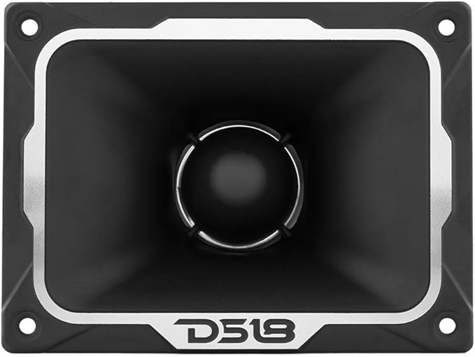 DS18 PRO-TWX5 Aluminum Super Bullet Tweeter 1.5" VC 500W Max, 250W RMS, 4 Ohms with Built in Crossover Tweeters are The Best in The Pro Audio and Voceteo Market (1 Speaker)