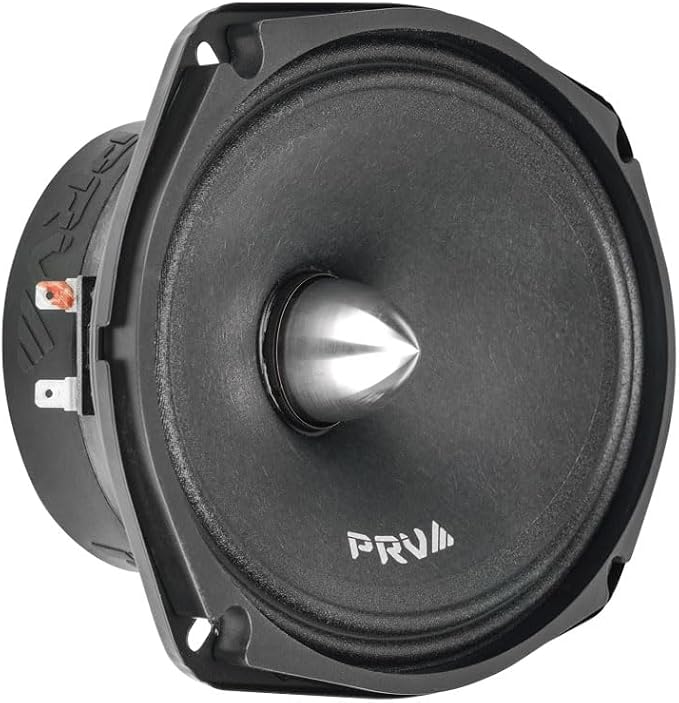 PRV AUDIO 69MR500-4 Bullet, 6x9 Inch Midrange Speaker 4 Ohm, 500 Watts Program Power, Loudspeaker for Pro Car Audio (Single)