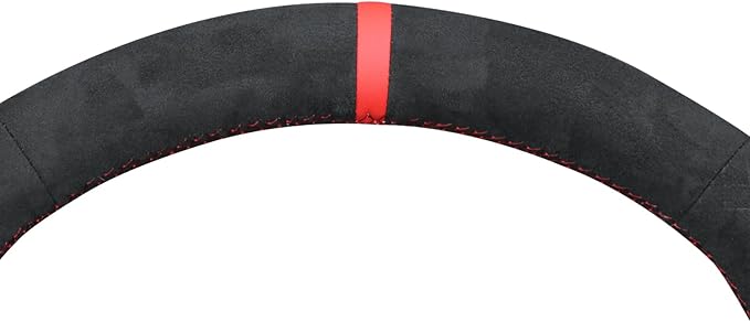 MEWANT for 2022 Camaro Steering Wheel Cover 2016-2024 Hand-Stitched for Chevy Camaro Steering Wheel Wrap