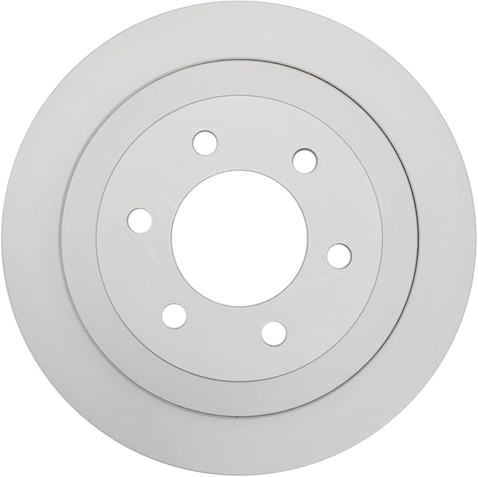TRQ Rear Brake Rotor Set G Coated Vented Compatible with 2007-2017 Ford Expedition 2007-2017 Lincoln Navigator