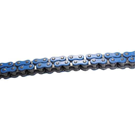 DONGHUA (520HLX2) high Strength Sealed 520 X-Ring Chain 120 Links with Connecting Link (Blue)