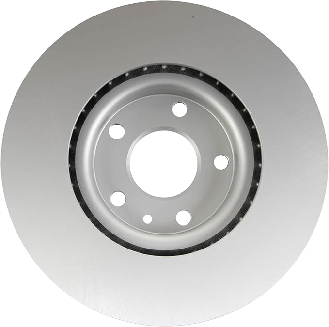 TRQ Front Brake Rotor Set G Coated Vented Compatible with 2014-2019 Chevrolet Corvette