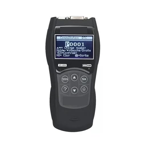Automobile Fault Detector, VS890 OBD2 Fault Code Reader Universal OBDII Scanner Multi-Language Car Engine Diagnostic Tool