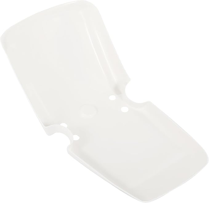 ALMULOO Front Fender Plastic ABS White Compatible with 1983-1985 Honda ATC200X Three‑Wheeler Mud Guard