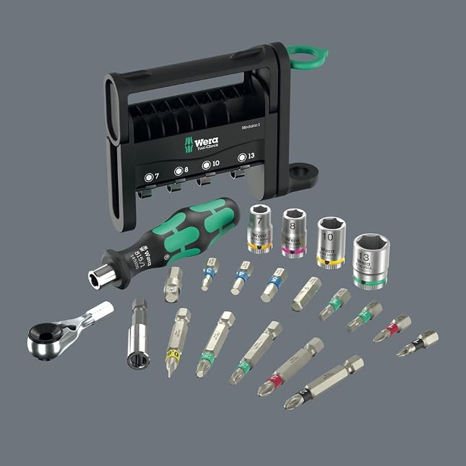 Wera 05049000001 Tool-Check Modular 1, 21 pieces