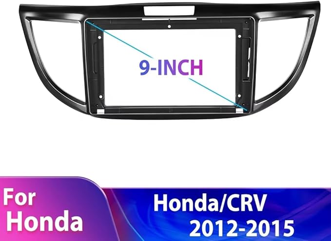 9inch 2DIN Installation Dash Kit fits for Honda CRV 2012-2017 Aftermarket Android Car Radio Stereo Mounting Fascia Panel