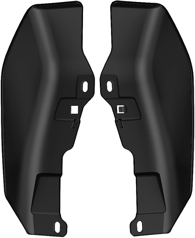 Color - Matched Mid Frame Air Deflectors Heat Shield, Perfectly Fit for Harley Touring Models 2009-2026 Poison Berry