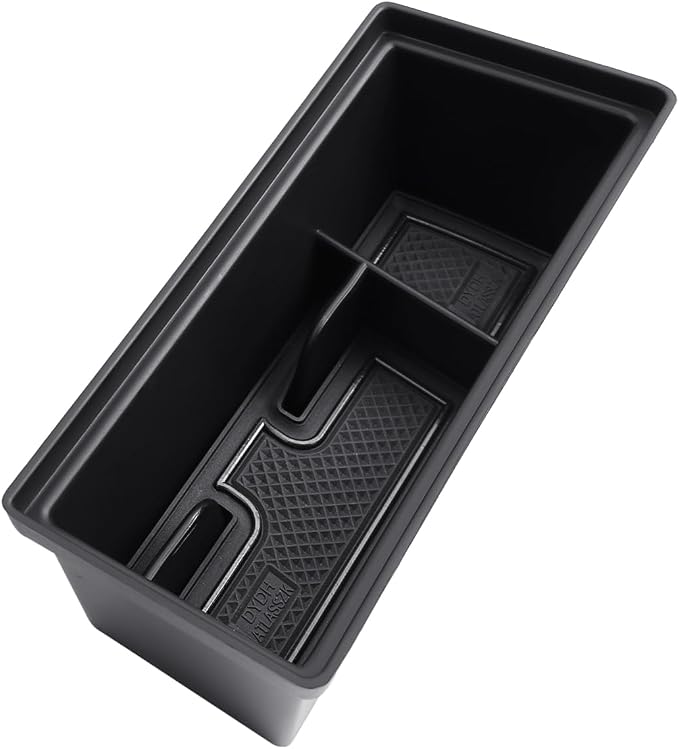 CDEFG for 2024 2025 2026 Volkswagen Atlas Center Console Organizer Tray for 2024 2025 2026 VW Volkswagen Atlas(SEL/R-Line/SE) Accessories Front Console Organizer Central Consola Storage Box