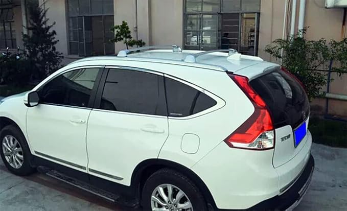 Roof Rack Cross Bars for 2012-2016 Honda CRV CR-V Aluminum Bolt-on Cross Rails Silver