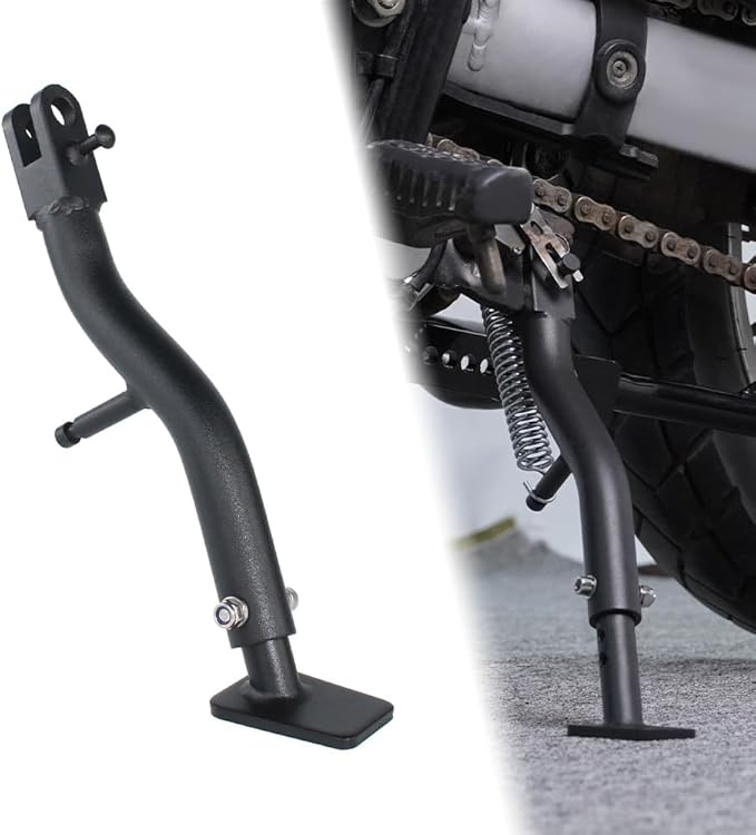 Xitomer Adjustable Kickstand Fit for KLR650 Gen2 Gen3, 2008-2018 KLR650, 2022-2026 KLR650 / Adventure/Traveler, 0-2.4 inch Adjustable Side stand