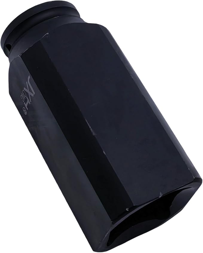 Ground Anchor Installation Adapter Compatible with Select Pylex Square-Socket Screw Pile Systems, One-Piece Drop Forged 42Cr-Mo Steel, Impact-Ready Driver Tool (3/4" Square Drive)