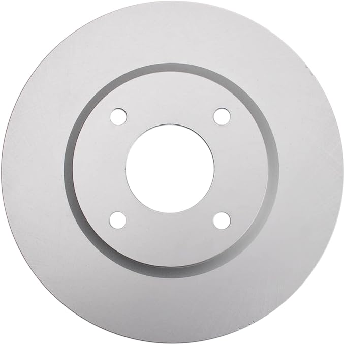 TRQ Front Brake Rotor Set G Coated Vented Compatible with 2009-2014 Nissan Cube 2007-2012 Sentra 2007-2012 Versa