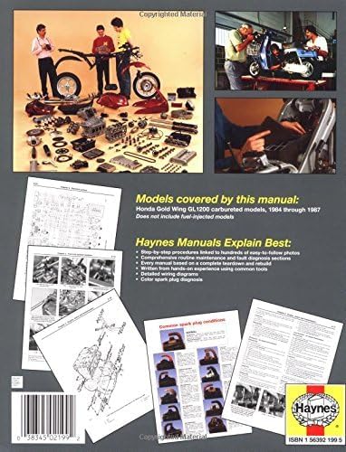 Honda GL1200 Gold Wing Haynes Repair Manual