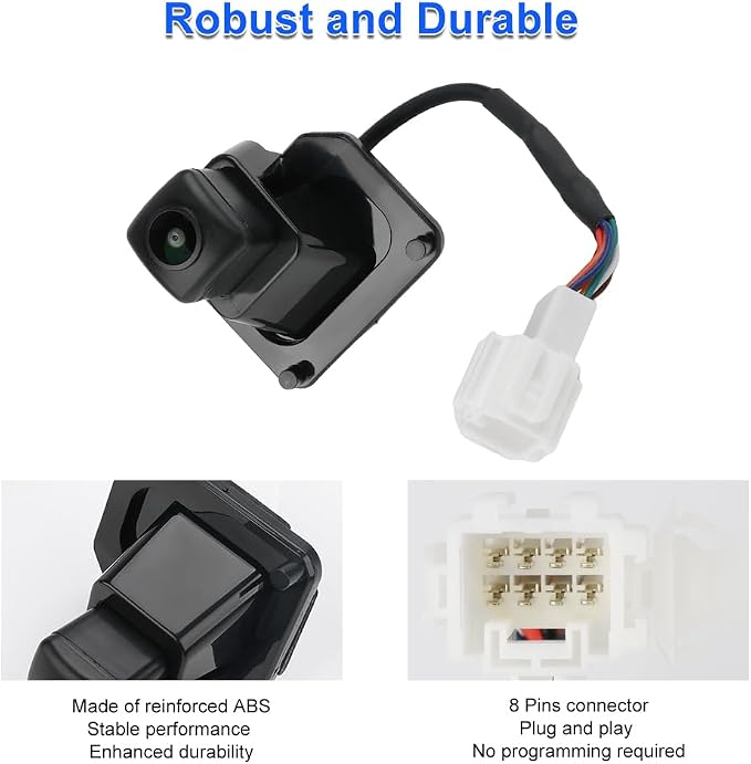 JDMON Backup Reverse Rear Park Assist Camera Replacement for Honda CR-V 2.4L L4 2014 2015 2016 Replacement for 592-268 592268 39530T0AA11 39530-T0A-A11