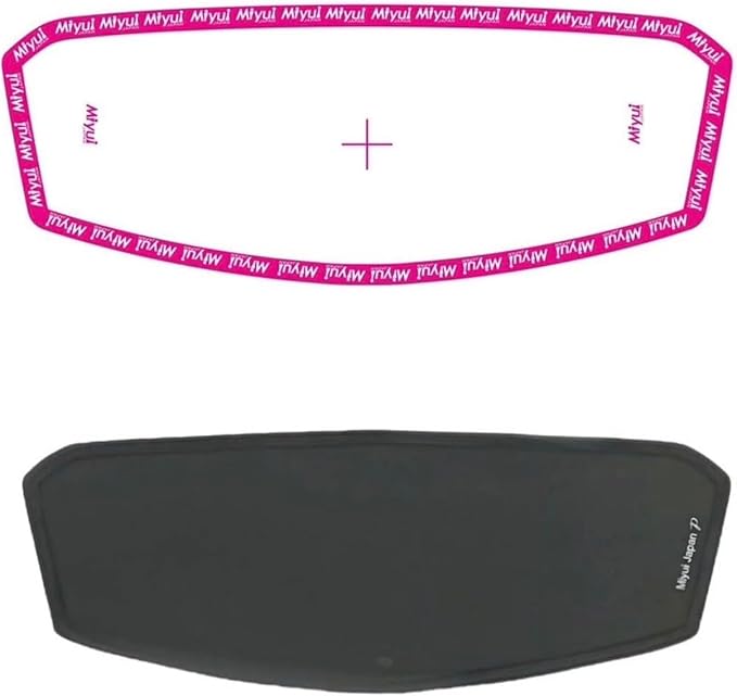 Shield Universal Motorcycle Helmet Shield Anti-Fog Film, Grey Polarized Visor Lens Insert Fog Resistant 3.83" x 10.04"