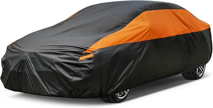 GUNHYI Car Cover for Coupe Sport Car Waterproof All Weather, Suitable for Mazda Miata/MX-5, Honda S2000, BMW Z3, Saturn Sky, Pontiac Solstice, Toyota MR2 Spyder, Volkswagen Cabrio etc.