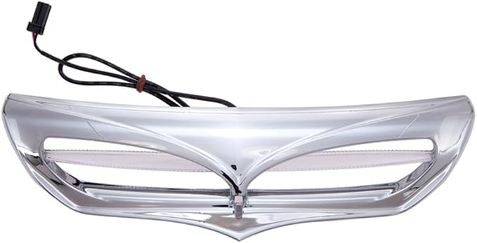 Ciro Fairing '14-up Harley-Davidson Vent Trim - LED Lighted, Chrome Finish 40010