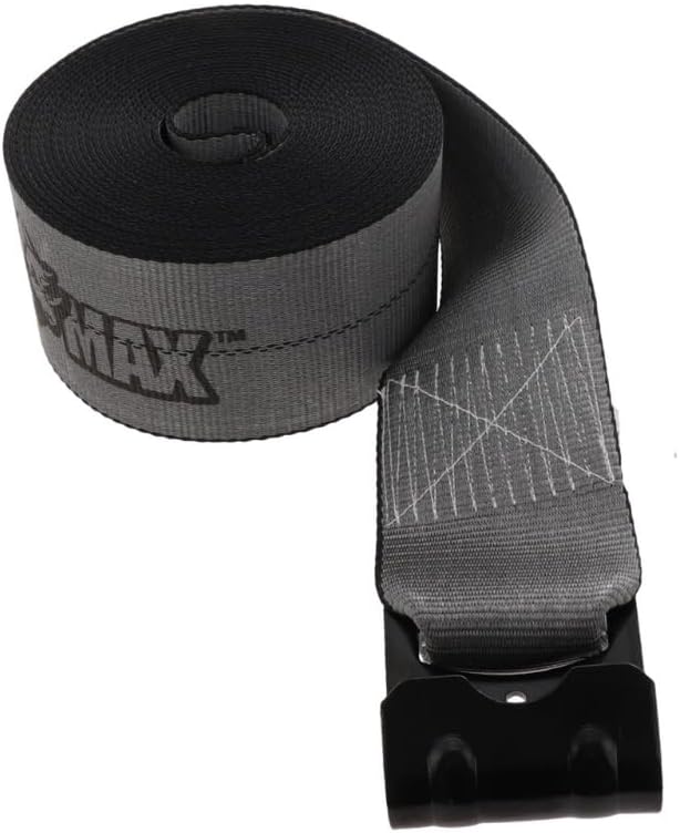 Belgrade Parts & Service, Inc. Kinedyne Genuine OEM 4630D3 4" by 30' Rhino MAX Flat Hook Winch Strap Working Load Limit 6,670 Lbs. / 3,025 Kgs. Pack of 2