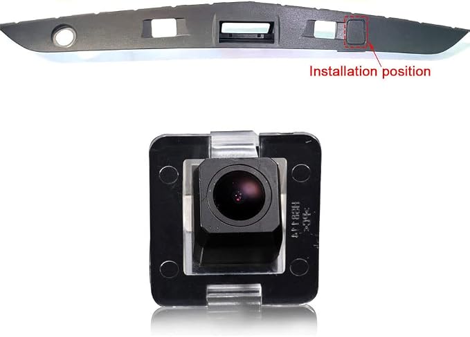 HD Waterproof Car Handle Pre-Hole Reversing Reverse Backup Camera,Parking Safety Assistant System,Replacement for Benz CL Klasse C216,E klasse W212/W207;GLK/GLC Klasse X204 GLK300;S klasse W221