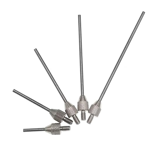 Carbide Needle Point 1.5mm Diameter Contact Points for Dial Indicator Depth Gauge Tool (A Set) (A Set)