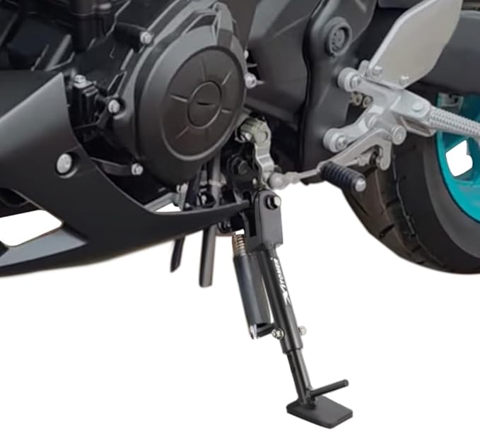 Xitomer 0-2" Adjustable Kickstand Fit for YZF-R3 2015-2026, MT-03 2016-2026 MT-25 2020-2026 Motorcycle Adjustable Side stand