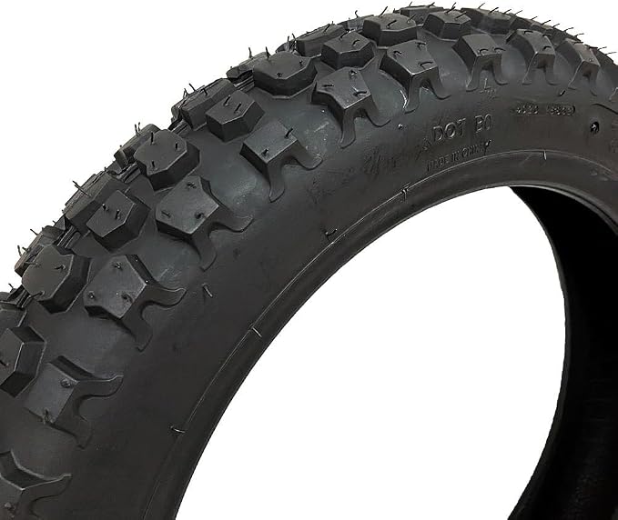 MMG Tire 3.00-12 Off Road Knobby Tread (Two (2) Tires + Inners)