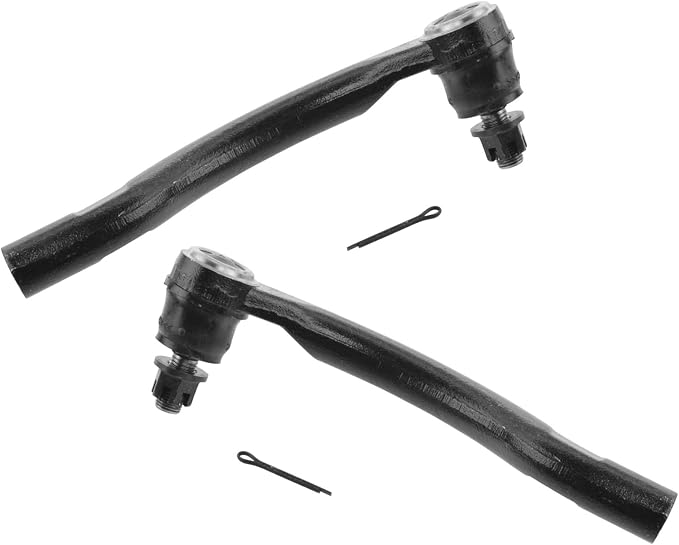 TRQ Outer Driver and Passenger Side Tie Rod Set 2 Piece Compatible with 2006-2011 Honda Civic