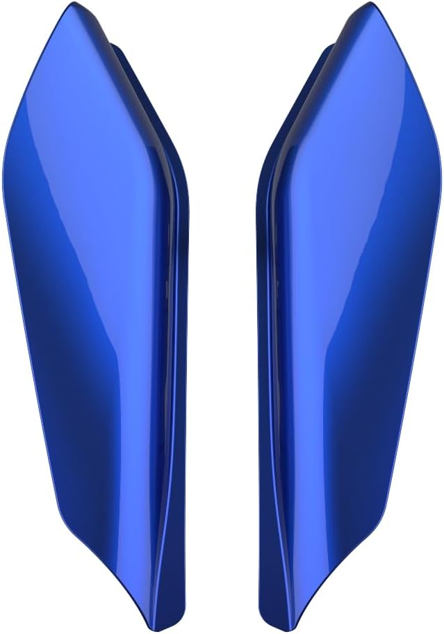 Advanblack 2026 Road Glide Mid Frame Air Deflector, Aurora Blue Denim Air Deflector Heat Shield Compatible with Harley Touring Street Glide, Road King, Electra Glide, 2009-2026