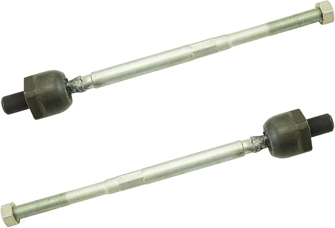 TRQ Front Inner Tie Rod Set 2 Piece Compatible with 1989-94 Nissan 240SX 90 Axxess 85-88 Maxima 83 Pulsar 83-90 Pulsar NX 82-90 Sentra 82-92 Stanza