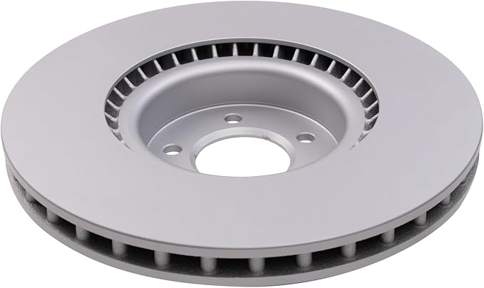 TRQ Front Brake Rotors Set Compatible with 2021-2024 Land Rover Defender 110 Defender 90 Discovery 2013-2022 Range Rover 2010-2022 Range Sport