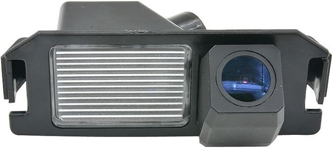 1280*720 Pixel HD Car Waterproof Backup Rear-view License Plate Reverse Parking Camera, for Hyundai I30 Veloster i20 i10 Solaris/Genesis Coupe/Kia Soul kia ceed/Kia Picanto/Niro/Rohens Coupe Tiburon